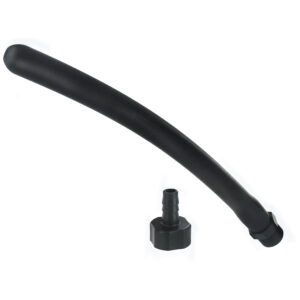 Clean Stream Silicone Comfort Nozzle Tilbehør - Sort