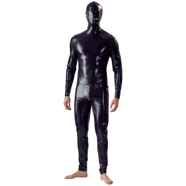 Cottelli Fetish Collection Full-body Dragt - Sort - M