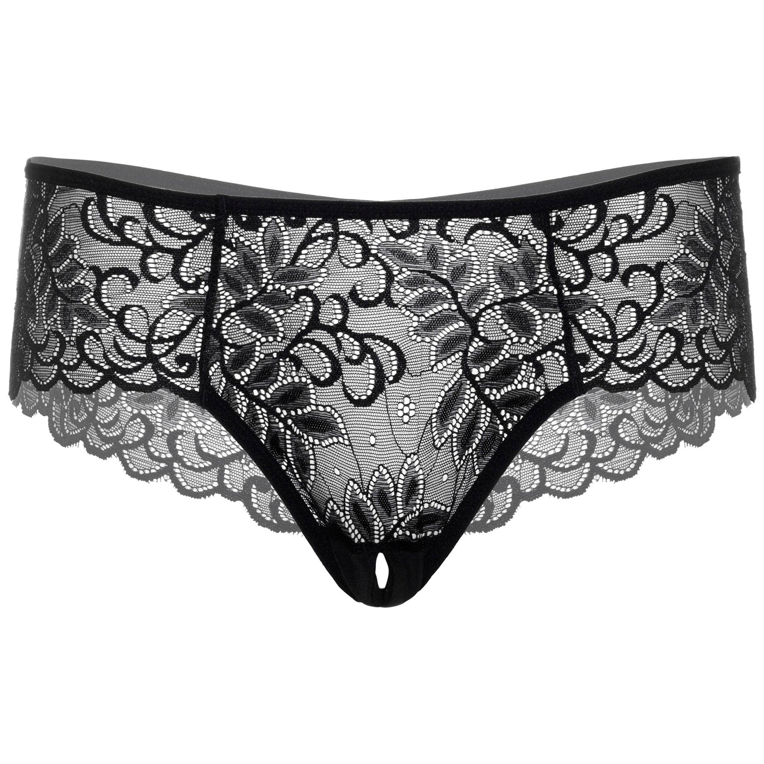 Daring Intimates Ella Cheeky Trusse - Sort - L/XL Daring Intimates Ella Cheeky Trusse - Sort - L/XL