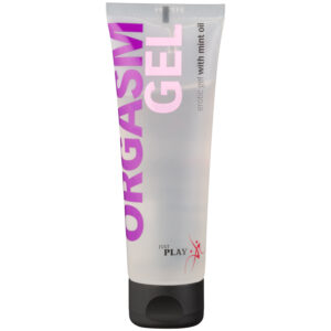 Just Play Mint Olie Orgasmegel 80 ml - Klar