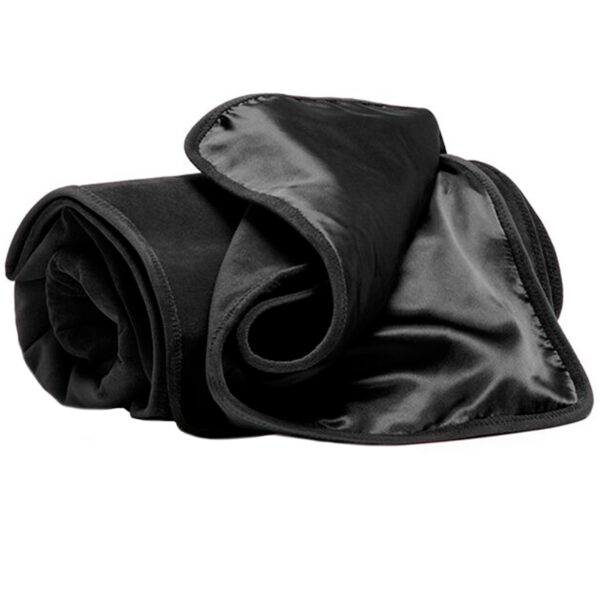 Liberator Fascinator Throw Sort Luksus Lagen - Sort