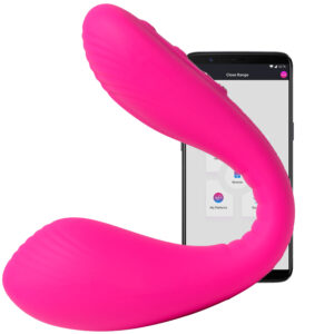 Lovense Quake App-Styret Dobbelt Vibrator - Pink