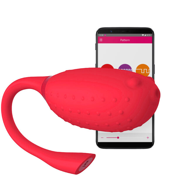 Magic Motion Fugu App-styret Vibrator - Rød