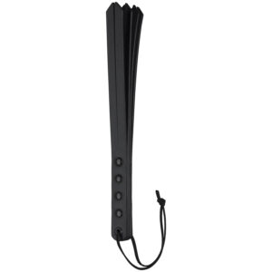 Obaie Imiteret Læder Multi Split Paddle - Sort