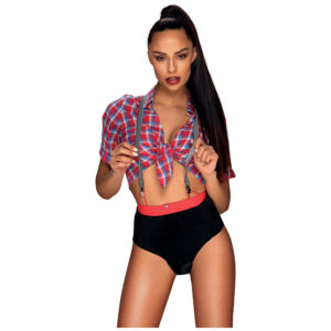 Obsessive Worker Girl Kostume - L/XL
