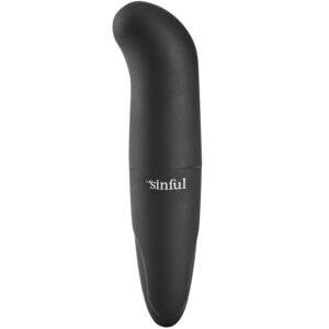 Sinful Curve Mini G-Punkts Vibrator - Sort