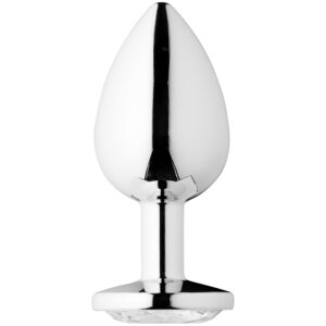 Sinful Jewel Stål Butt Plug Stor - Klar