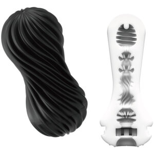 Tenga Flex Rocky Onani Sleeve - Sort