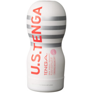 Tenga U.S. Gentle Vacuum Suction Cup Masturbator - Hvid