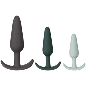 Amaysin Triple Butt Plug Sæt - Flere farver