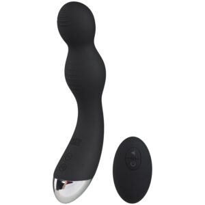 Electroshock Fjernbetjent G og P-punkts Vibrator - Sort