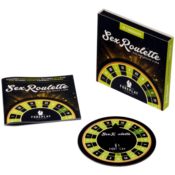 Tease and Please Tease & Please Sex Roulette Foreplay Spil - Sort