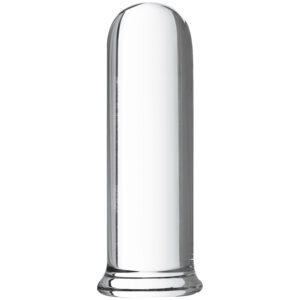 XR Brands Prisms Pillar Cylinder Glas Dildo 15 cm - Klar