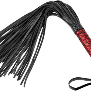 CalExotics Scandal Flogger Pisk 56 cm - Sort