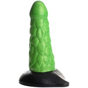 Creature Cocks Radioactive Reptile Silikone Dildo 19.8 cm - Grøn