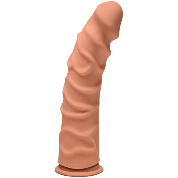 Doc Johnson The Ragin D UltraSkyn Dildo 22,5 cm - Lysebrun