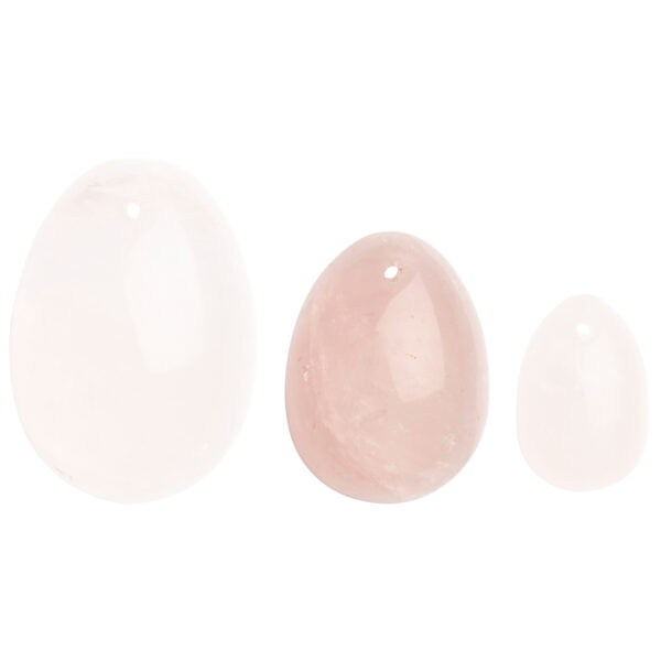 La Gemmes Yoni Æg Rose Quartz - Rosa - M