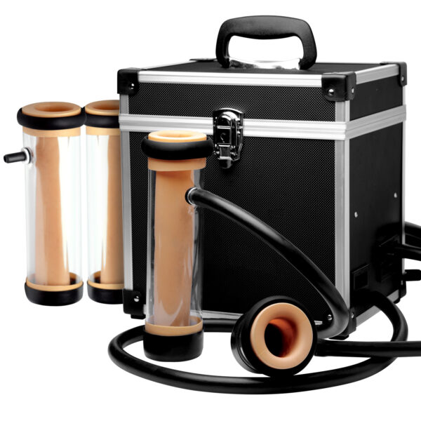 LoveBotz The Super Milker Deluxe Stroker Sexmaskine - Sort