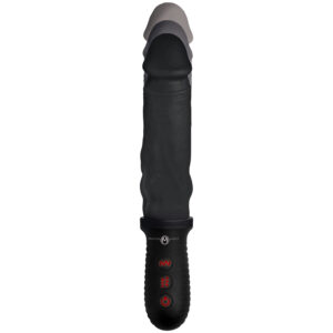 Master Series 8X Auto Pounder Thrusting Dildo - Sort