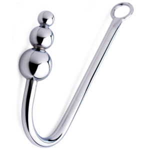 Master Series Beaded Anal Krog - Sølv