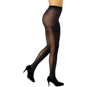 Nortie Thyme Bundløse Tights med Mønster - S/M