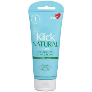 RFSU Klick Natural Glide Vandbaseret Glidecreme 100 ml - Klar