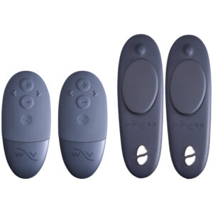 We-Vibe Tease Us Sæt med Moxie Trusse Vibrator - Sort