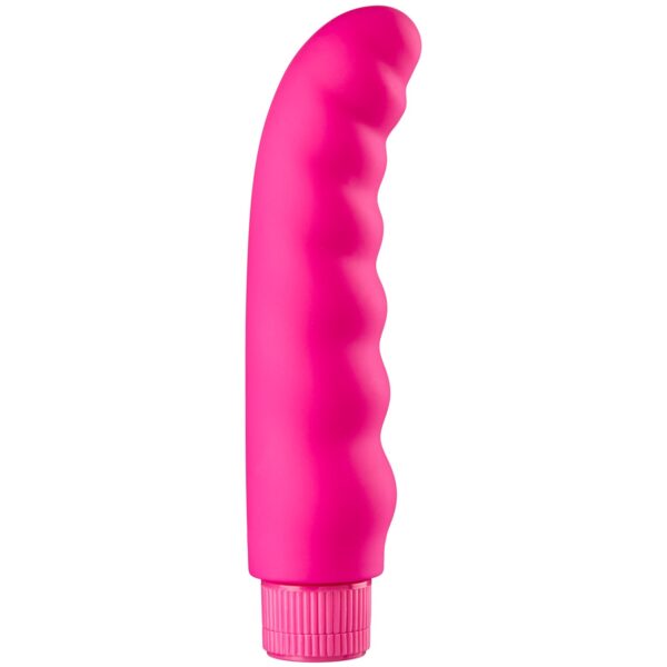 baseks Wave Klassisk Dildo Vibrator - Pink
