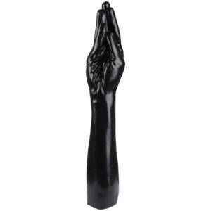 All Black Mister B Wolfgang Fisting Dildo 38 cm - Sort