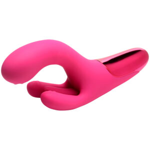 Bang! Pink Triple Rabbit Vibrator - Rosa