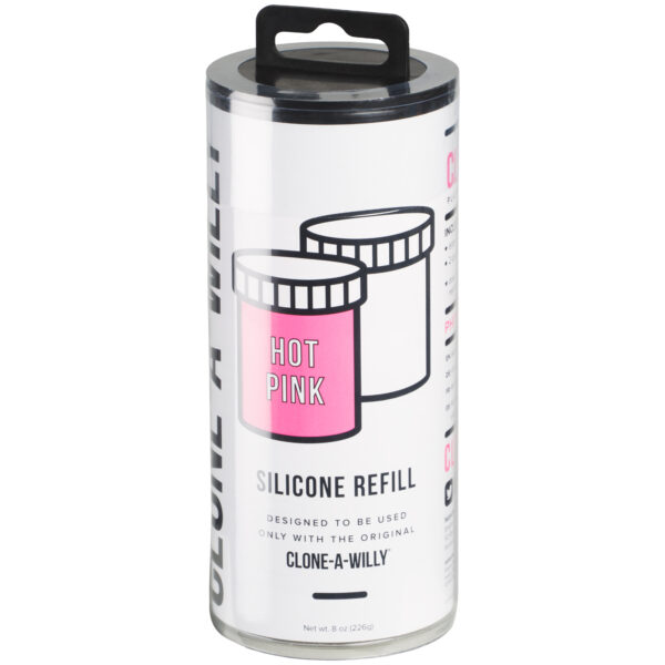 Clone-A-Willy Hot Pink Silikone Refill - Rosa