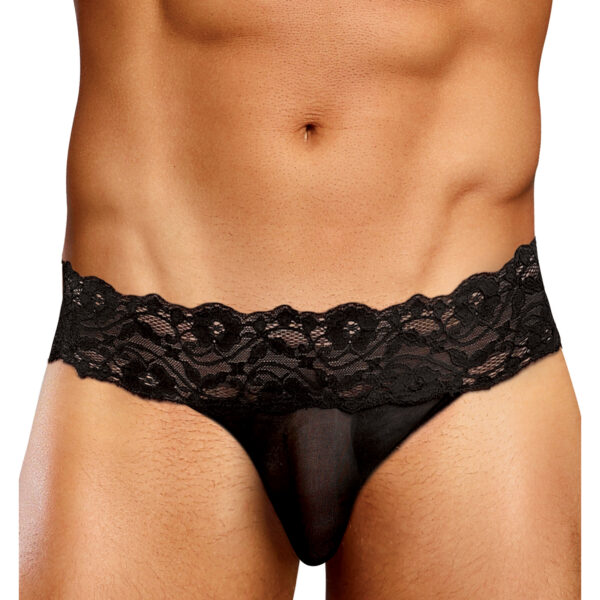 Male Power Blonde G-streng - Sort - S/M