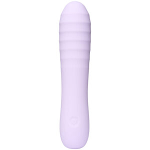 Sinful Soft Rippled Dildo Vibrator - Lilla