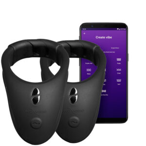 We-Vibe Tease Us Special Edition Sæt med Bond Vibrerende Penisringe - Sort