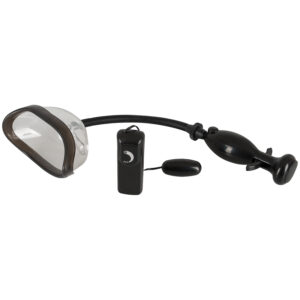 You2Toys Vibrerende Vagina Pumpe med Easy-Grip Håndtag - Sort