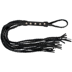 Zado Cat-O-Nine Flogger 82 cm - Sort