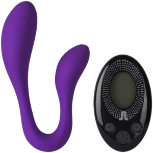 Adrien Lastic Couple Secrets II Fjernbetjent Dobbelt Vibrator - Lilla