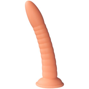 Dillio Platinum Wild Thing Peach Dildo med Sugekop 17,2 cm - Orange