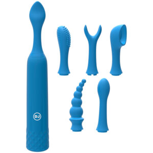 Doc Johnson iVibe IQuiver Vibrator Sæt - Blå