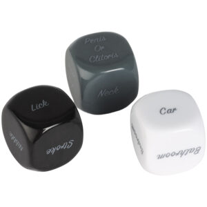 Fifty Shades of Grey Play Nice Kinky Terninger for Par - Flere farver
