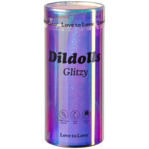 Love To Love Dildolls Glitzy Dildo 19 cm - Rosa