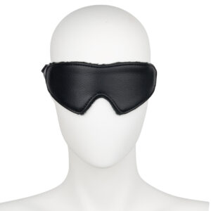 Obaie Blød Kunstlæder Blindfold - Sort