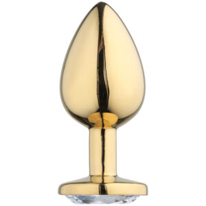 Precious Metals Large Jewel Butt Plug - Guld
