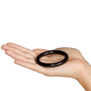 Rimba Rubber Penisring - Sort - 50 mm