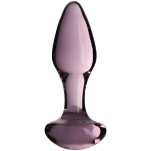 Sinful Rose Glas Butt Plug - Pink