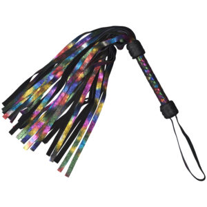 Strict Leather Strict Rainbow Leather Flogger 90.5 cm - Flere farver