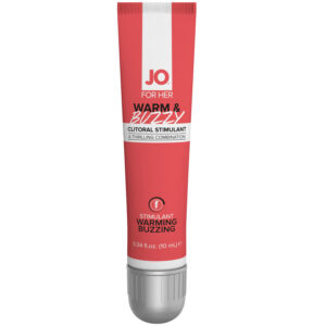 System JO Warm and Buzzy Klitoris Creme 10 ml - Klar