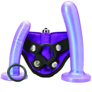 Tantus Strap-on Bend Over Beginner Kit - Lilla