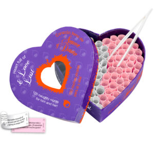 Tease & Please Heart Full of Love and Lust Erotisk Spil til Par - Lilla