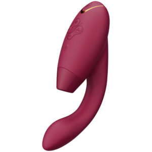 Womanizer Duo 2 G-punkt og Klitoris Stimulator - Bordeaux